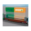 Märklin 29349 H0 set de iniciación Logística de contenedores con locomotora diésel serie 232 y 3 vagones portacontenedores