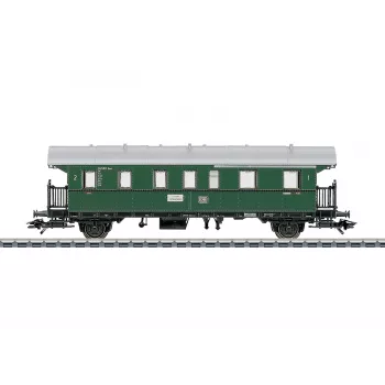 Märklin 4313 H0 coche de tren rápido Büm 234 2.ª clase DB época IV azul océano/beige