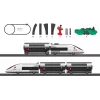 Märklin TGV Duplex H0 set de tren digital de 5 piezas con Mobile Station 2, blanco/negro 029406