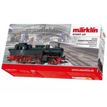Märklin 36740 HO escala locomotora diésel DB serie 212 (V 100) negro/rojo con mfx+ digital sonido