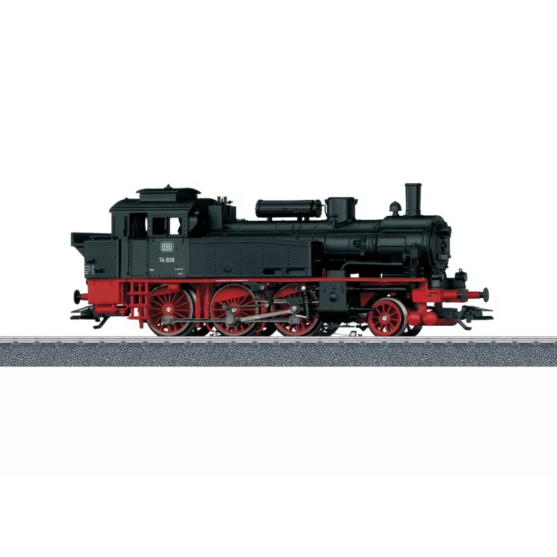 Märklin 36740 HO escala locomotora diésel DB serie 212 (V 100) negro/rojo con mfx+ digital sonido