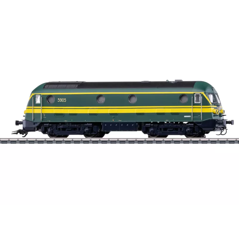 Märklin 37279 H0 SNCB serie 59 locomotora diésel con decodificador mfx+ e iluminación LED
