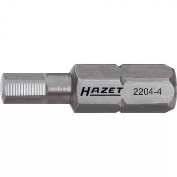 HAZET 2204-3 punta de llave Allen 3 mm, accionamiento 1/4 pulgadas, 25 mm de longitud