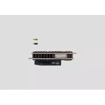 Märklin Z escala vía recta de desenganche 8587 - 110 mm, negro