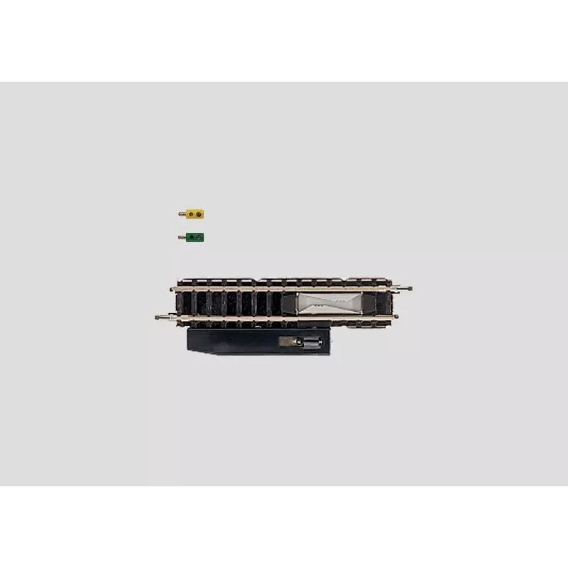 Märklin Z escala vía recta de desenganche 8587 - 110 mm, negro