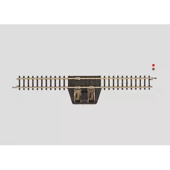 Märklin Z escala vía recta de conexión 8590 (110 mm, negro/amarillo)