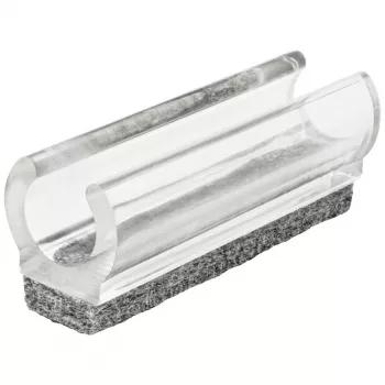 Wagner design yourself EH 0690 deslizadores de muebles a presión, plástico, patas redondas de 12 mm, pack de 4, blanco 15069099