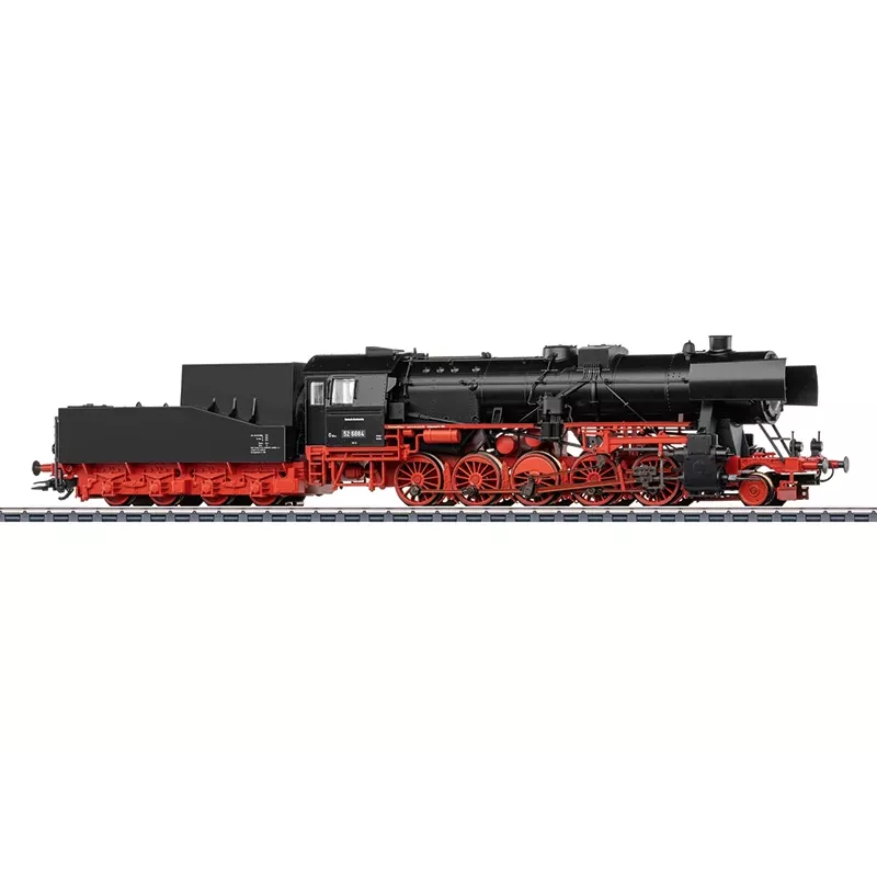 Märklin 039535 H0 Locomotora de vapor BR 52 con ténder de bastidor de la DB