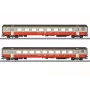 Märklin 42191 H0 set de 2 coches de viajeros Swiss Express de las SBB