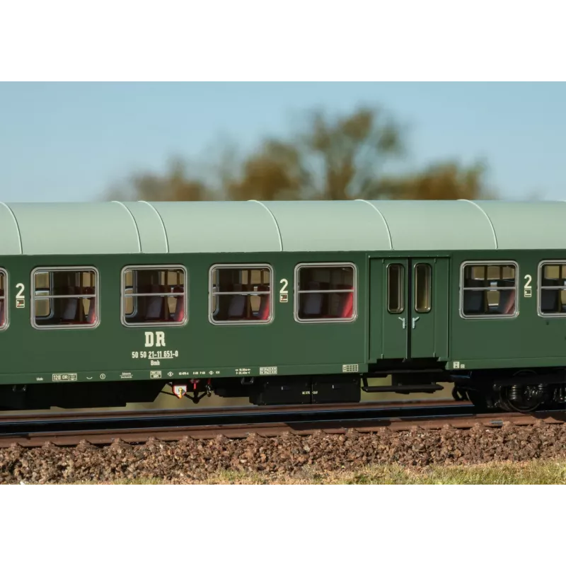 Märklin 42581 H0 coche de viajeros de 2.ª clase de la Deutsche Reichsbahn, época III