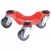Wagner design yourself Rueda de transporte MM 1193 rojo 160 x 160 x 60 mm, 60 kg carga, 4 ruedas giratorias (20119301)