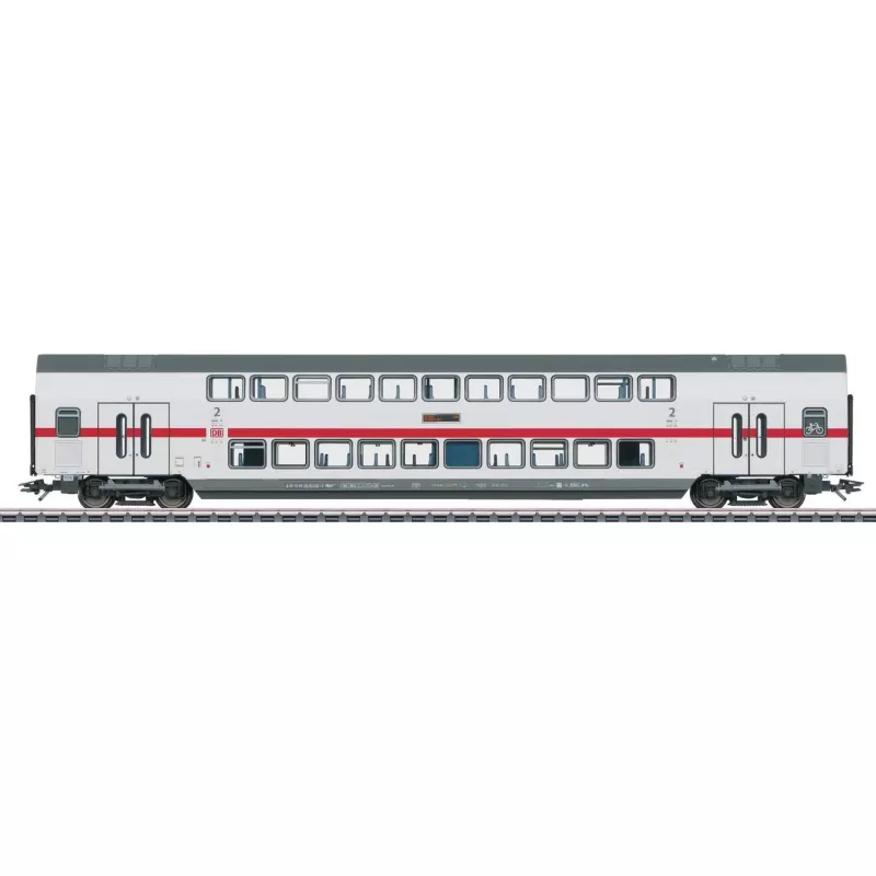 Märklin 43487 IC2 coche intermedio de dos pisos DBpza 682.2, 2.ª clase