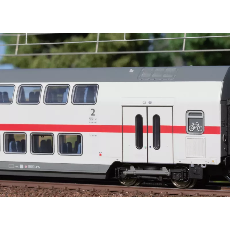 Märklin IC2 Coche intermedio de dos pisos DBpza 682.2 - 2.ª clase (43490)