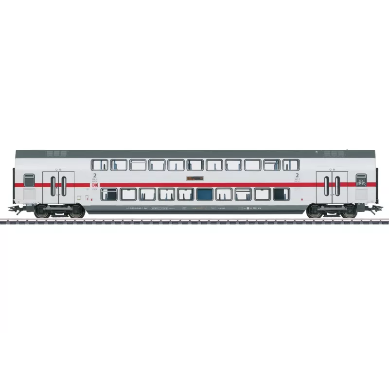 Märklin IC2 Coche intermedio de dos pisos DBpza 682.2 - 2.ª clase (43490)