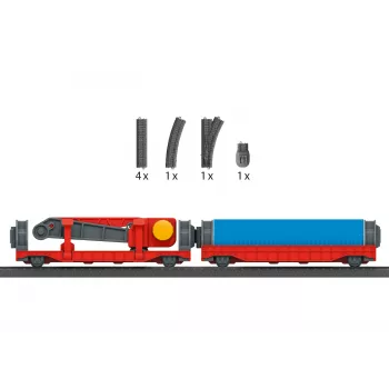Märklin World 44347 H0 Set adicional de carga con vagón grúa