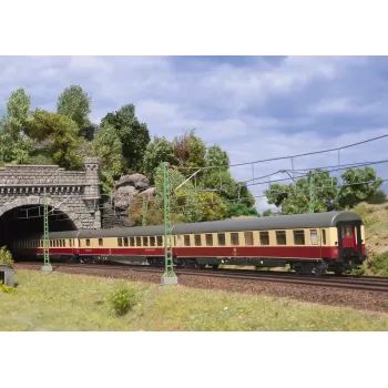 Märklin 43861 H0 Coche VW Käfer de policía, premontado, escala 1:87
