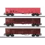 Märklin 047188 H0 Vagón con soportes con carga de madera, Época IV DB, 3 conductores AC