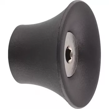 Wagner design yourself TULIP Perchero de pared GH 0301, 1 gancho, Negro 17030121