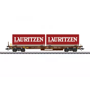 Märklin 47439 H0 Vagón portacontenedores Sdgms de AAE Cargo