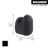 Wagner design yourself PILL Perchero de pared Negro 1 ud. (WH 0401) 17040121