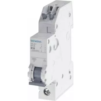 Siemens SENTRON 5SJ61167KS Interruptor automático magnetotérmico 1 polo B16 6kA 230/400V AC