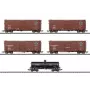 Märklin 045667 H0 AC Southern Pacific Set de 5 vagones de mercancías US