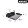 Wagner design yourself Soporte de pared WH 2088 Negro (15208801)