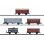 Märklin 46575 H0 BLS Ae 6/8 Set de 5 vagones de mercancías