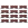 Märklin 46670 H0 Set de 12 vagones de mercancías Falder NS 182 de DB AG