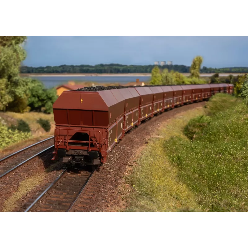 Märklin 46670 H0 Set de 12 vagones de mercancías Falder NS 182 de DB AG