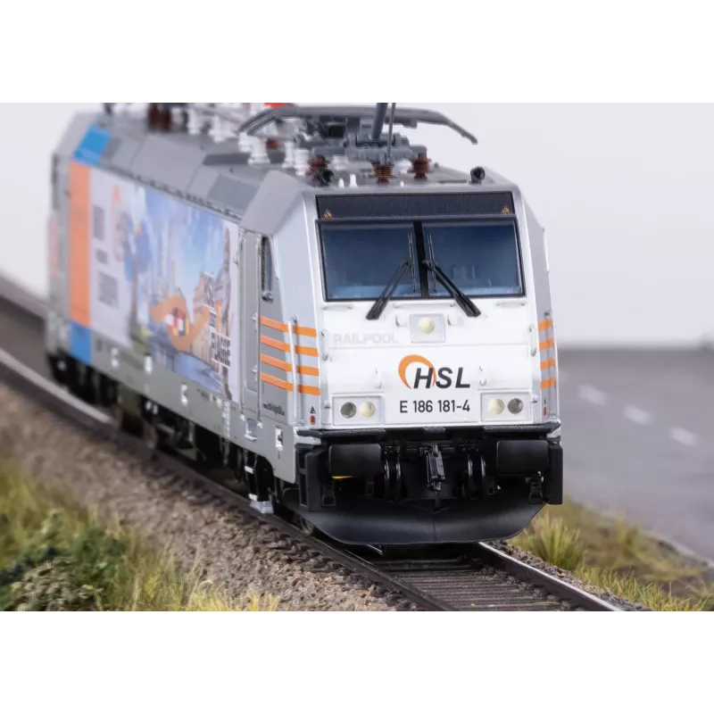 Märklin 38803 H0 Locomotora eléctrica BR 186 de HSL Logistik