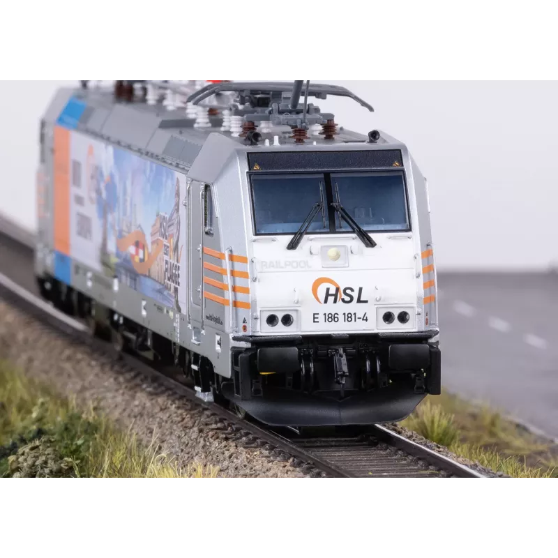 Märklin 38803 H0 Locomotora eléctrica BR 186 de HSL Logistik