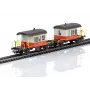 Märklin 46850 H0 SBB Set de vagones de pared corredera Sputnik, 2 vagones