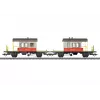 Märklin 46850 H0 SBB Set de vagones de pared corredera Sputnik, 2 vagones