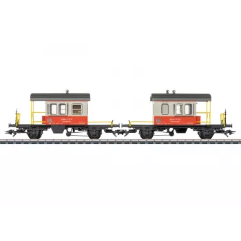 Märklin 46850 H0 SBB Set de vagones de pared corredera Sputnik, 2 vagones