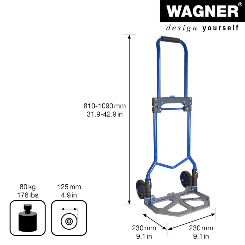 Wagner design yourself MM 4123 Carretilla hasta 80 kg (20412301)