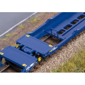 Märklin 47474 Sdggmrss Vagón de bolsas dobles H0 Escala 1:87 Azul cobalto 393 mm