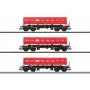 Märklin 48458 H0 Set de 3 vagones basculantes laterales Fas de DB Schenker Rail Polska S.A.