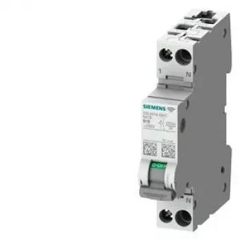 Siemens 5SL60166MC Interruptor automático de 2 polos 16 A curva C, 6 kA