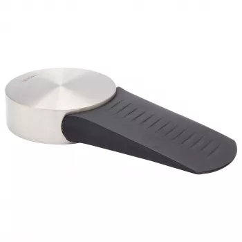 Wagner Design Yourself EH 5116 Tope de puerta, fundición de zinc con tope de goma, Ø 50 mm, Níquel mate 15511611