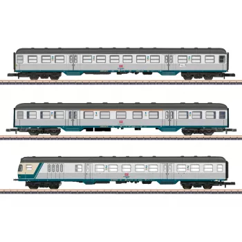 Märklin 087183 Z Escala Set de vagones Karlsruher Kopf DB A