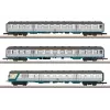 Märklin 087183 Z Escala Set de vagones Karlsruher Kopf DB A