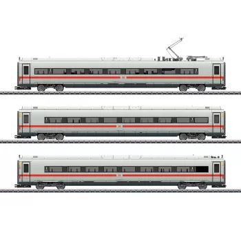 Märklin 43726 Set de vagones complementarios para ICE 4, vía H0, Gris