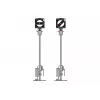 Märklin 70421 H0 postes de señal con 2 LED blancos