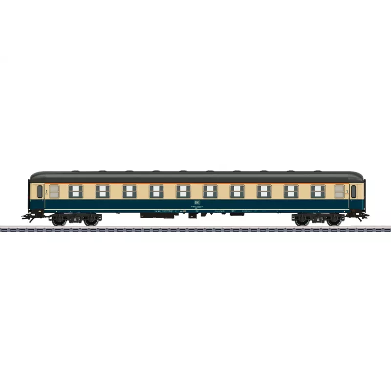 Märklin 43914 H0 coche de tren rápido Am 203 de la DB, 1.ª clase, época IV