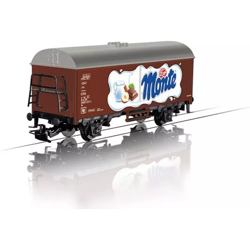 Märklin 44252 H0 vagón de mercancías cubierto Gms 30, época III, DB, marrón