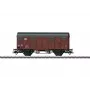 Märklin 44500 H0 vagón de mercancías cubierto con plataforma de freno, DB, época IV