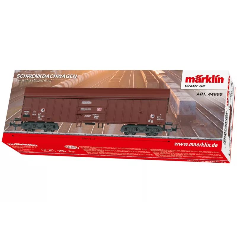 Märklin Start up 44600 H0 vagón de techo corredizo 'Teams 890' DB AG