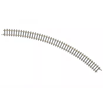 Märklin 8530 Z Miniclub vía curva 45° R1 220 mm, 10 uds.