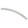 Märklin 8530 Z Miniclub vía curva 45° R1 220 mm, 10 uds.